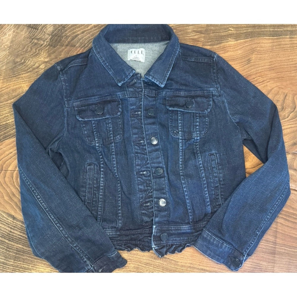 Elle Women's Jean Jacket‎ Large